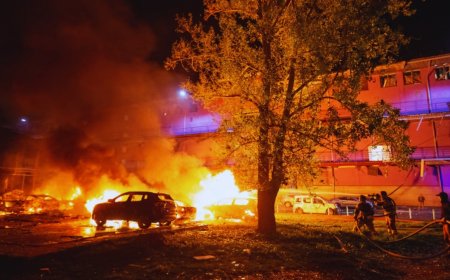 Russian Drone Attack on Kyiv Injures 11, Triggers Fires in Residential Areas - Bio Points News