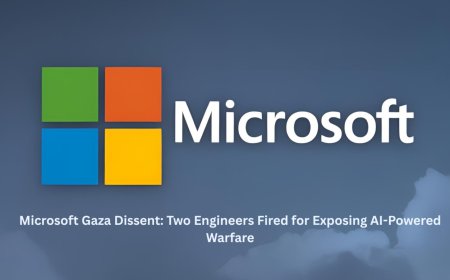Microsoft Gaza Dissent: Two Engineers Fired for Exposing AI-Powered Warfare