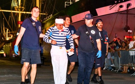 Mexican Navy Ship’s Tragic Crash Into Brooklyn Bridge Claims 2 Lives - Bio Points News