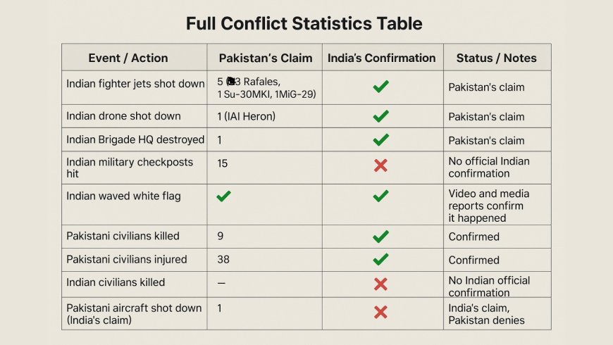 India-Pakistan Tensions Escalate: Fighter Jets Downed, Civilians Killed - Bio Points News