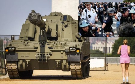 Trump’s Grand Military Parade Set for Saturday Amid Nationwide ‘No Kings’ Protests - Bio Points News