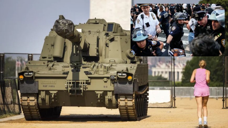 Trump’s Grand Military Parade Set for Saturday Amid Nationwide ‘No Kings’ Protests - Bio Points News