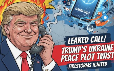Trump's Ukraine Peace Plot Twist: Leaked Call Ignites Firestorm - Bio Points New