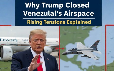 Why Trump Closed Venezuela’s Airspace: Rising Tensions Explained - Bio Points New