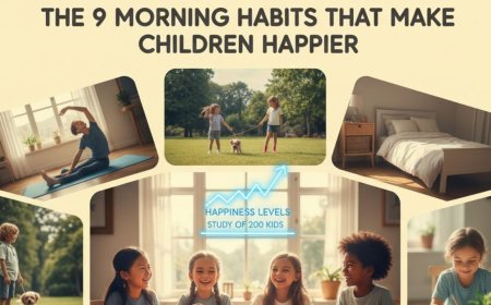 The 9 Morning Habits That Make Children Happier, According to a Study of 200 Kids - Bio Points News