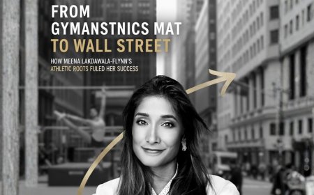 From Gymnastics Mat to Wall Street: How Meena Lakdawala-Flynn’s Athletic Roots Fueled Her Success - Bio Points News