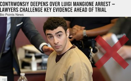 Controversy Deepens Over Luigi Mangione Arrest — Lawyers Challenge Key Evidence Ahead of Trial  - Bio Points News