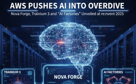 AWS Pushes AI into Overdrive: Nova Forge, Trainium 3 and “AI Factories” Unveiled at re:Invent 2025 - Bio Points News