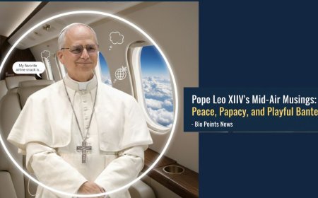 Pope Leo XIV's Mid-Air Musings: Peace, Papacy, and Playful Banter - Bio Points News