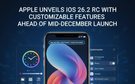 Apple Unveils iOS 26.2 RC with Customizable Features Ahead of Mid-December Launch - Bio Points News