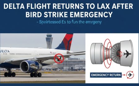 Delta Flight Returns to LAX After Bird Strike Emergency - Bio Points News