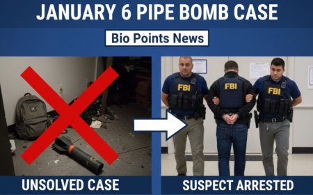 Arrest Made in Long-Running January 6 Pipe Bomb Case - Bio Points News