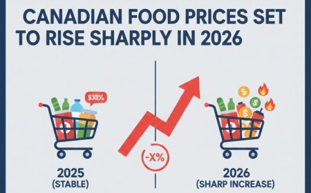 Canadian Food Prices Set to Rise Sharply in 2026 - Bio Points News
