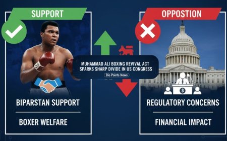 Muhammad Ali Boxing Revival Act Sparks Sharp Divide in US Congress - Bio Points News