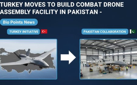 Turkey Moves to Build Combat Drone Assembly Facility in Pakistan  - Bio Points News