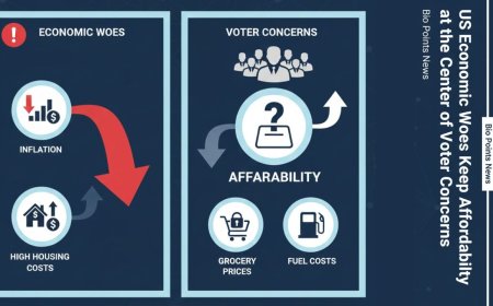 US Economic Woes Keep Affordability at the Center of Voter Concerns - Bio Points News
