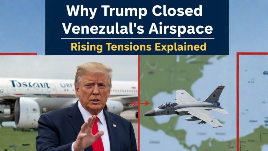 Why Trump Closed Venezuela’s Airspace: Rising Tensions Explained - Bio Points New