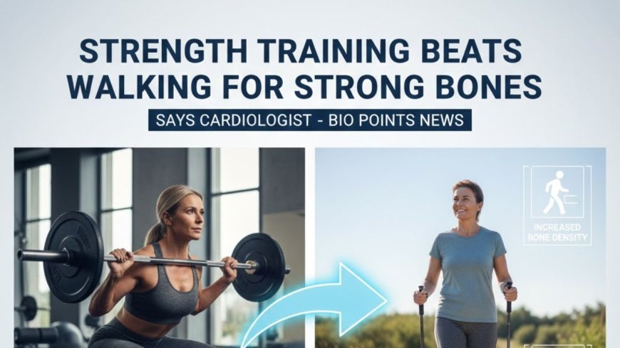 Strength Training Beats Walking for Strong Bones, Says Cardiologist - Bio Points News