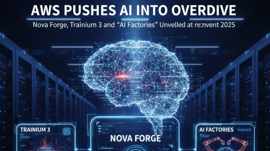 AWS Pushes AI into Overdrive: Nova Forge, Trainium 3 and “AI Factories” Unveiled at re:Invent 2025 - Bio Points News