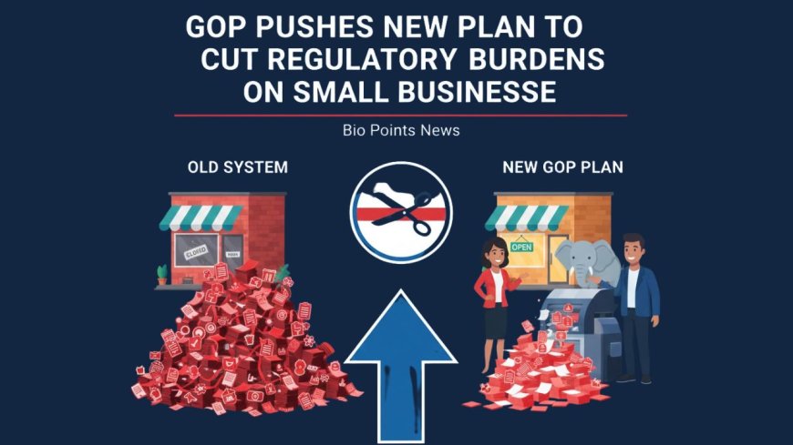GOP Pushes New Plan to Cut Regulatory Burdens on Small Businesses   - Bio Points News