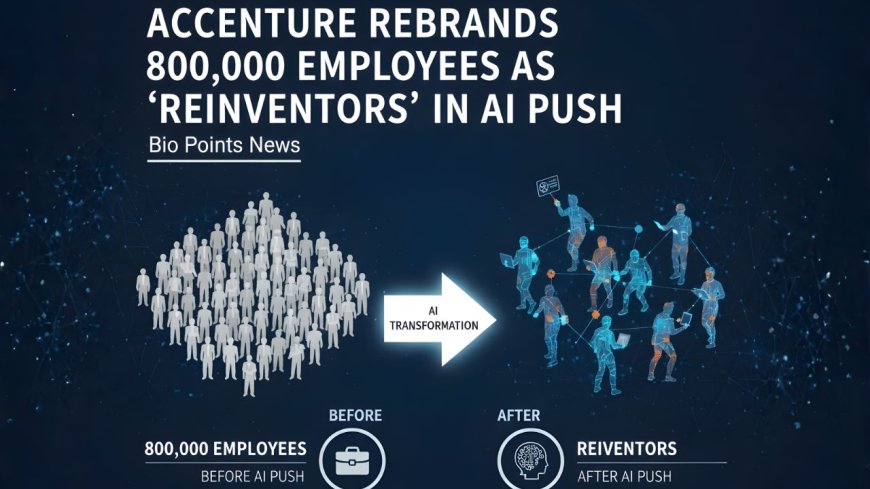 Accenture Rebrands 800,000 Employees as 'Reinventors' in AI Push - Bio Points News