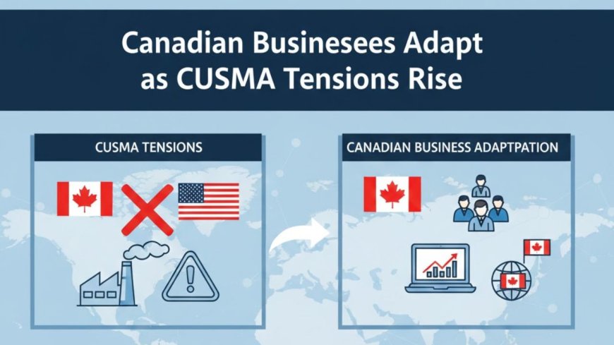 Canadian Businesses Adapt as CUSMA Tensions Rise - Bio Points News