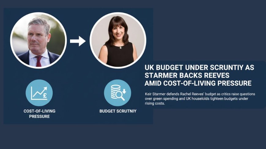 UK Budget Under Scrutiny as Starmer Backs Reeves Amid Cost-of-Living Pressure - Bio Points News