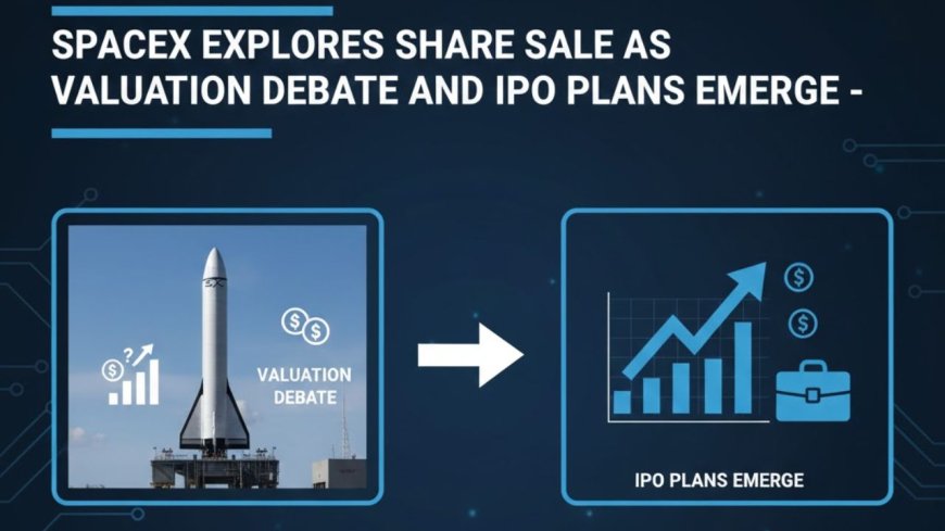 SpaceX Explores Share Sale as Valuation Debate and IPO Plans Emerge - Bio Points News