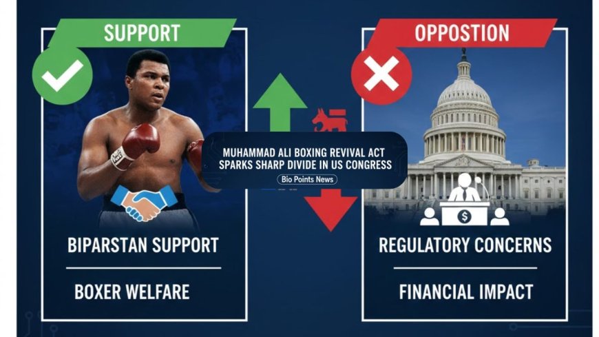 Muhammad Ali Boxing Revival Act Sparks Sharp Divide in US Congress - Bio Points News