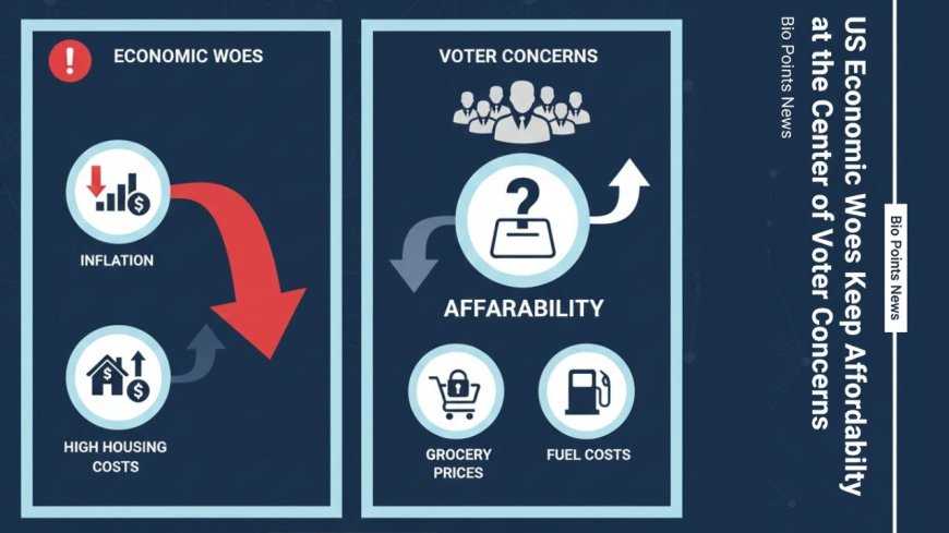 US Economic Woes Keep Affordability at the Center of Voter Concerns - Bio Points News