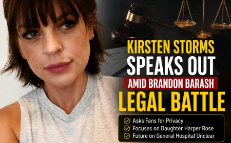 Kirsten Storms Shares Update Amid Brandon Barash Legal Battle