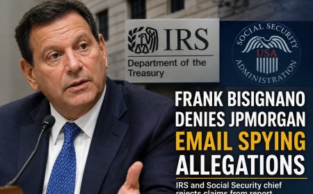Frank Bisignano Denies JPMorgan Email Spying Allegations