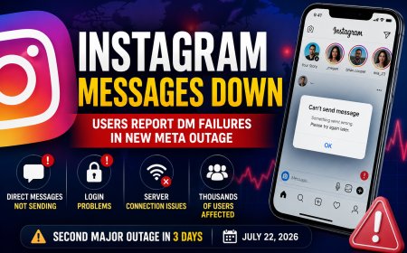 Instagram Messages Down as Meta Faces Another Outage