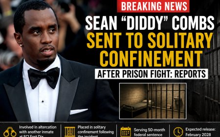 Sean Diddy Combs Solitary Confinement Reports Explained