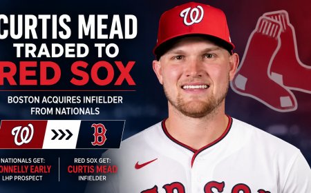 Curtis Mead Joins Red Sox in Deadline Trade With Nationals