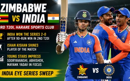 Zimbabwe vs India: Young Stars Eye Series Sweep in 3rd T20I