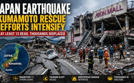 Japan Earthquake: Kumamoto Rescue Efforts Intensify After Deadly Quake