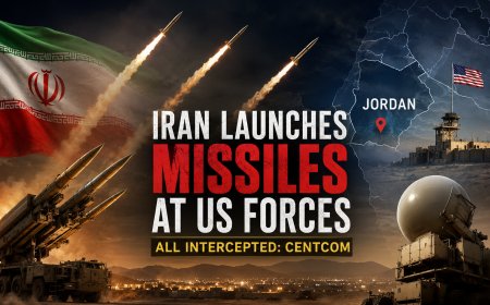 Iran Launches Missiles at US Forces, All Intercepted: CENTCOM