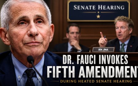 Dr. Fauci Invokes Fifth Amendment During Heated Senate Hearing