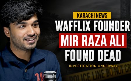Wafflix Founder Mir Raza Ali Found Dead: Investigation Continues