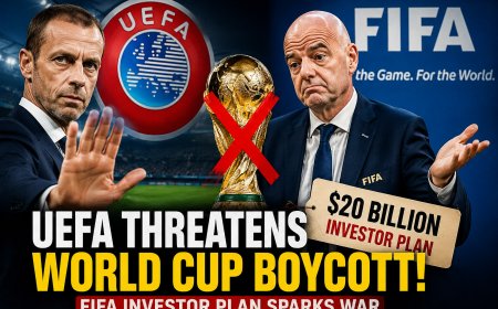 UEFA Boycott Threat Grows Over FIFA Investor Plan
