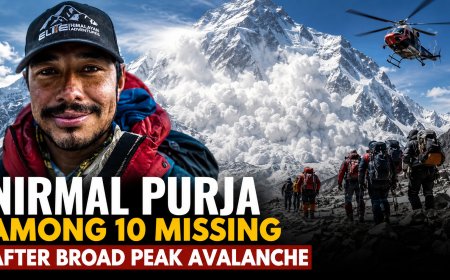 Nirmal Purja Among 10 Missing After Broad Peak Avalanche