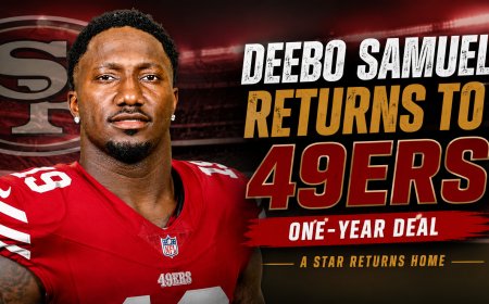 Deebo Samuel Returns to 49ers on One-Year Deal Amid Injury Concerns