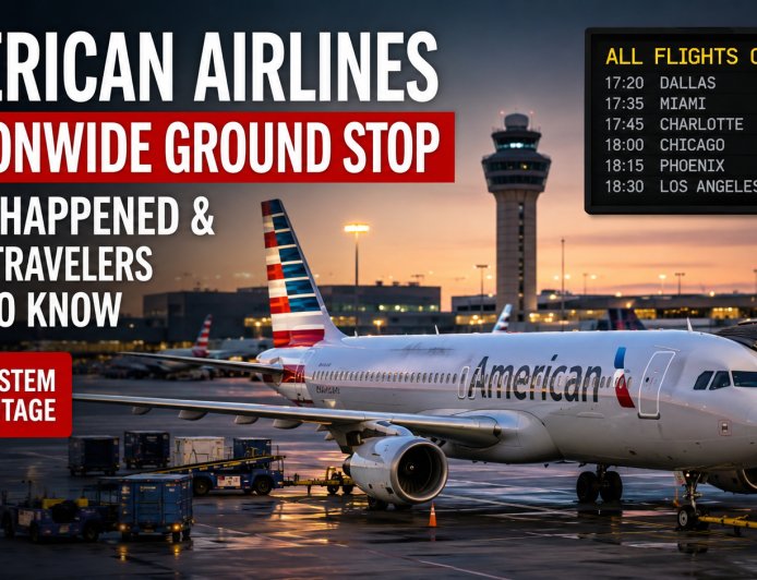 American Airlines Flights Resume After Nationwide Ground Stop