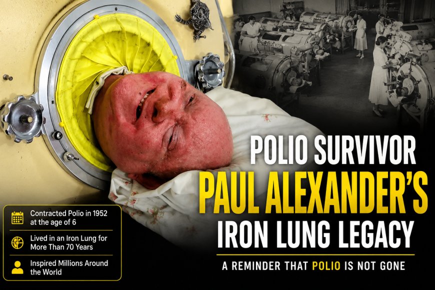 Polio Survivor Paul Alexander's Iron Lung Legacy Trends Again