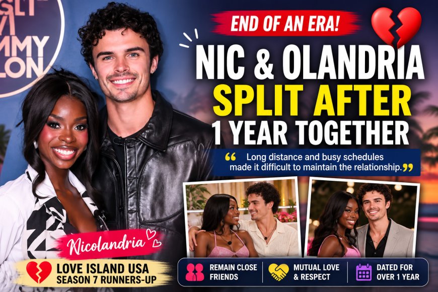 Nic and Olandria Confirm Breakup After One Year Together