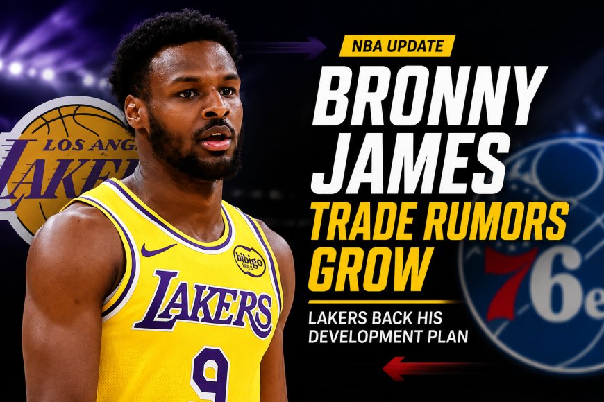Bronny James Trade Rumors Grow as Lakers Back His Development