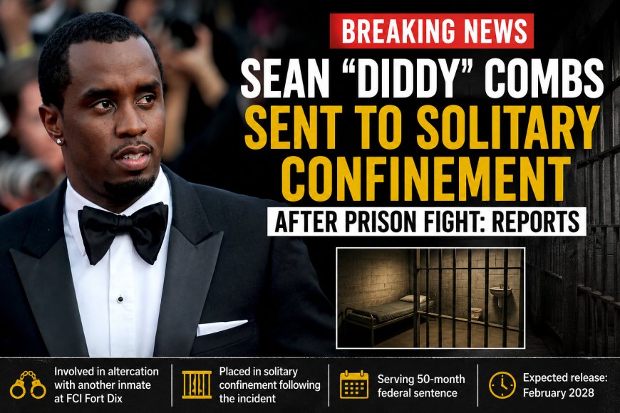 Sean Diddy Combs Solitary Confinement Reports Explained