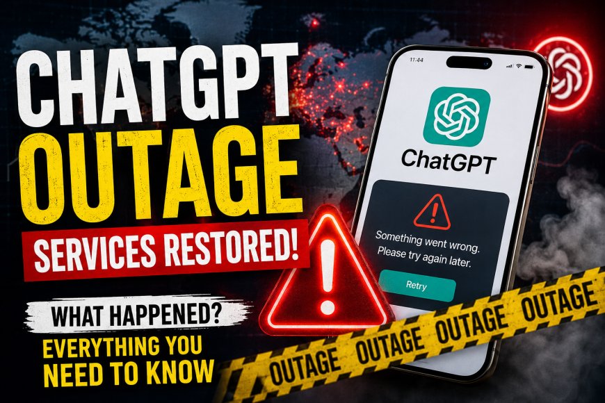 ChatGPT Outage Hits Users Worldwide Before Service Returns