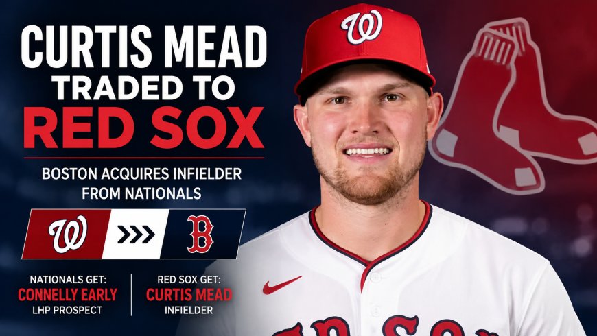Curtis Mead Joins Red Sox in Deadline Trade With Nationals